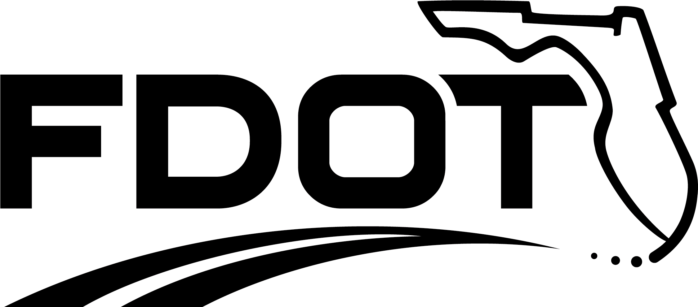 Fdot Logo Flat - Florida Department Of Transportation Clipart (2400x1200), Png Download