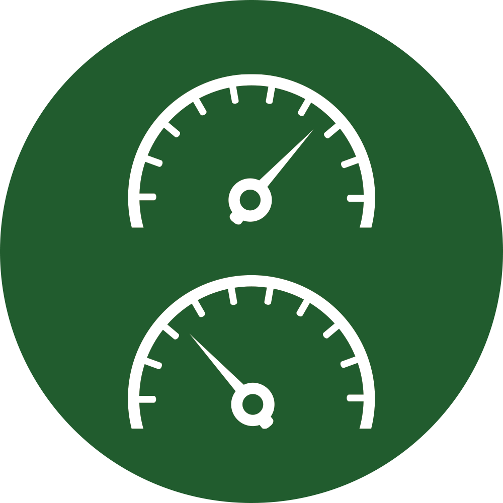 Igs Commercial Energy Monitoring - Speedometer Clipart (1000x1000), Png Download