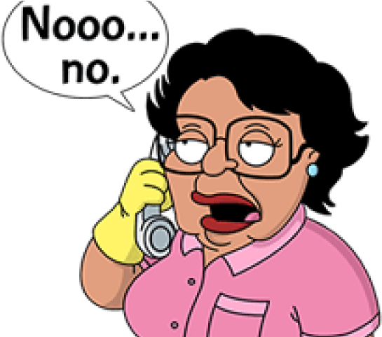 Family Guy Clipart Clevelands House - Conchita Family Guy No - Png Download (640x480), Png Download