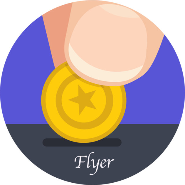 Flyer Templates For Adobe Photoshop 4 - Circle Clipart (630x630), Png Download