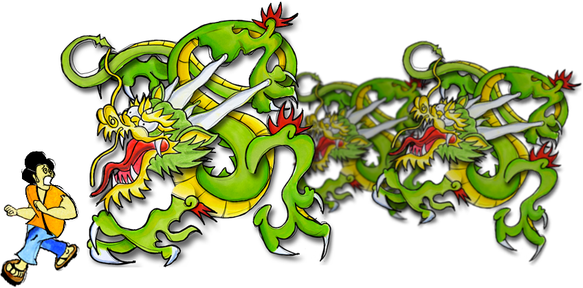 Face Your Demons, Get Faster Shoes - Cartoon Clipart (848x420), Png Download