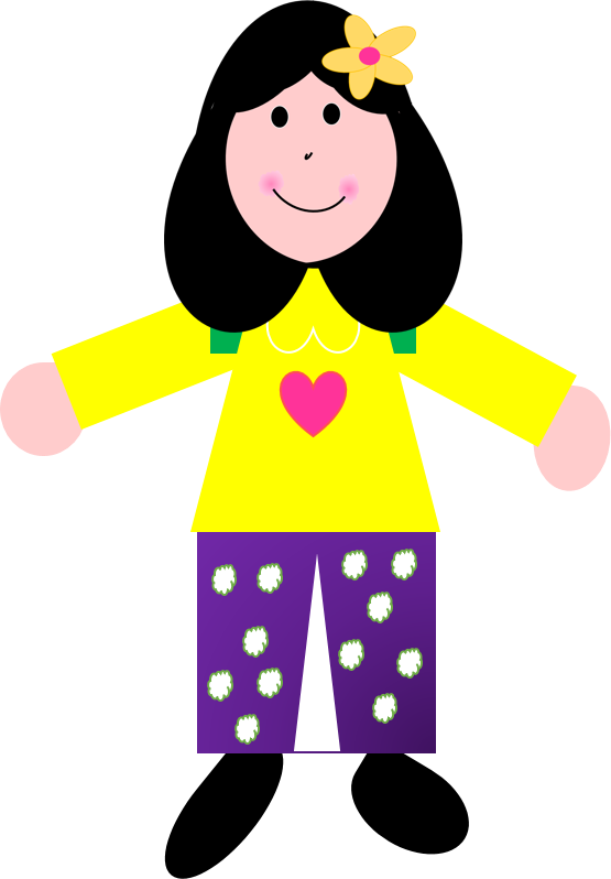 Children Holding Hands Clipart - Png Download (555x798), Png Download