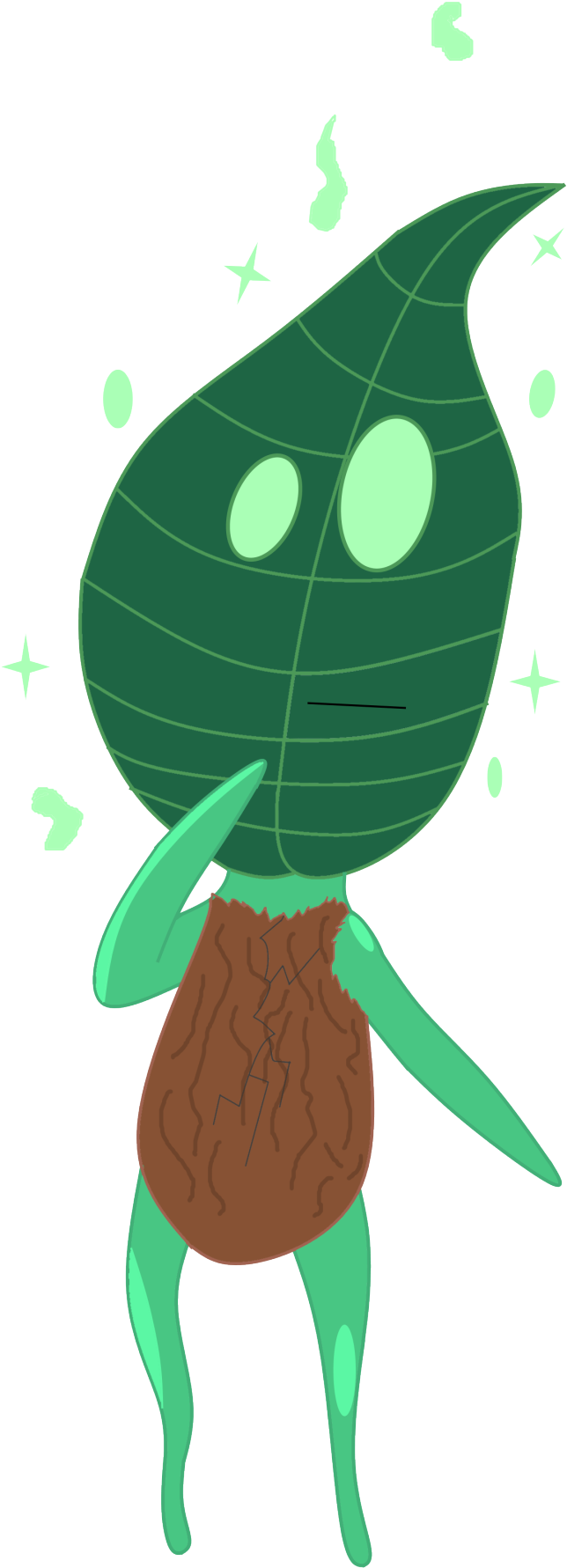 Not Sure If I Would Put Kodoma As Yokai Or Japanese - Cartoon Clipart (705x1920), Png Download