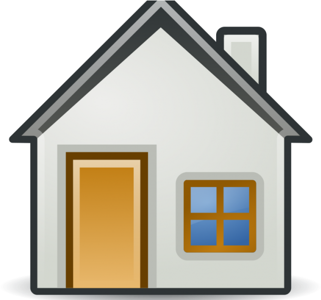 Clipart House - Png Download (678x600), Png Download