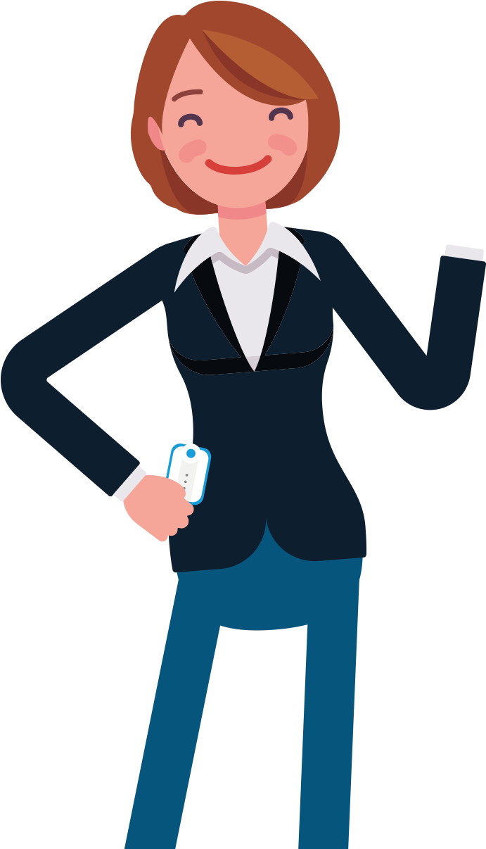 Perso3 - Cartoon Clipart (737x1224), Png Download