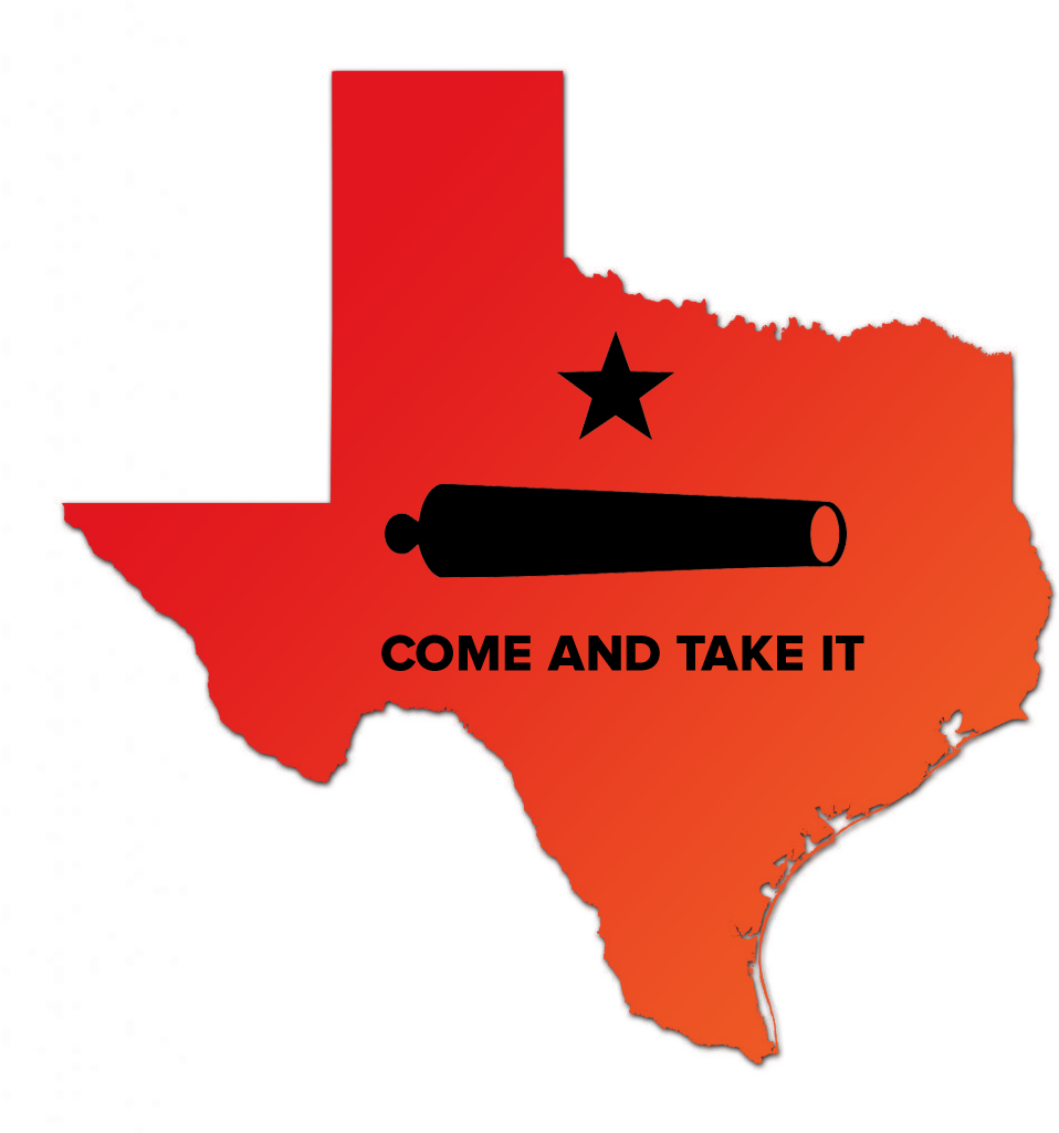 Keep Texas Red - Unrest And Revolt In Texas Clipart (1021x1024), Png Download