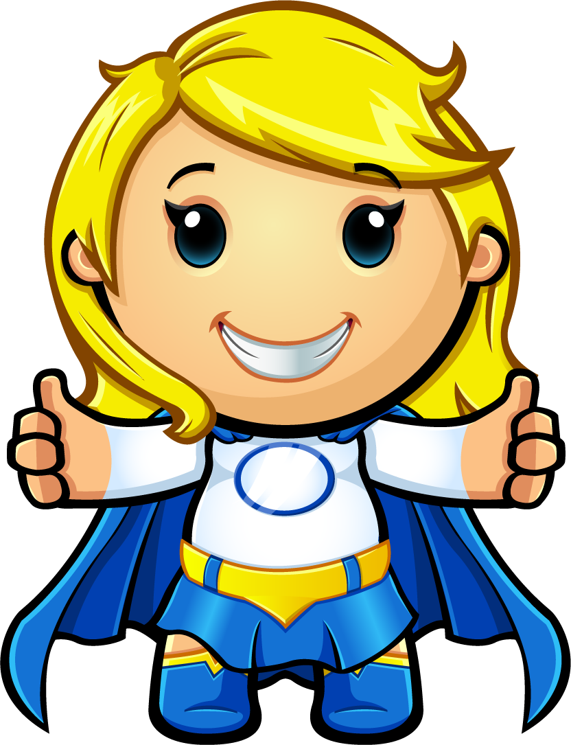 Mind Clipart Independent - Girl Thumbs Up Cartoon Png Transparent Png (832x1085), Png Download