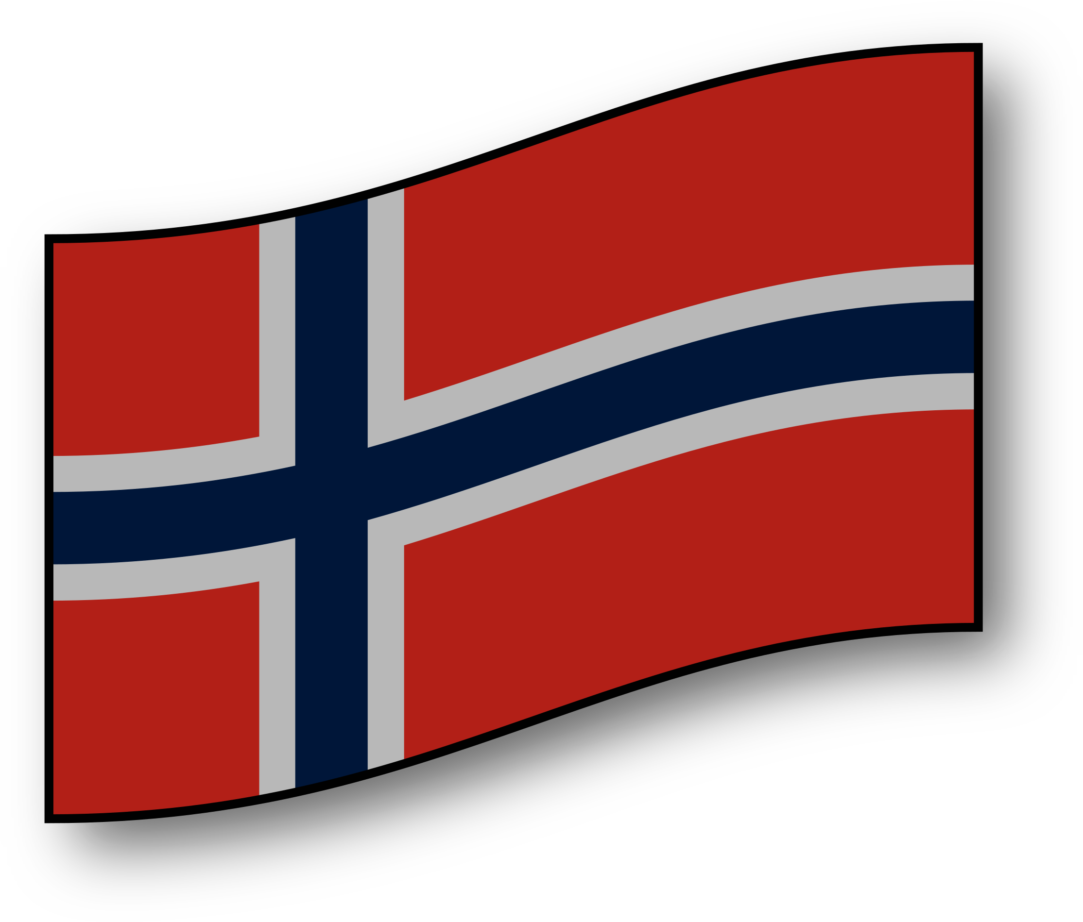 Clipart Info - Norway Flag Clip Art - Png Download (1200x1045), Png Download