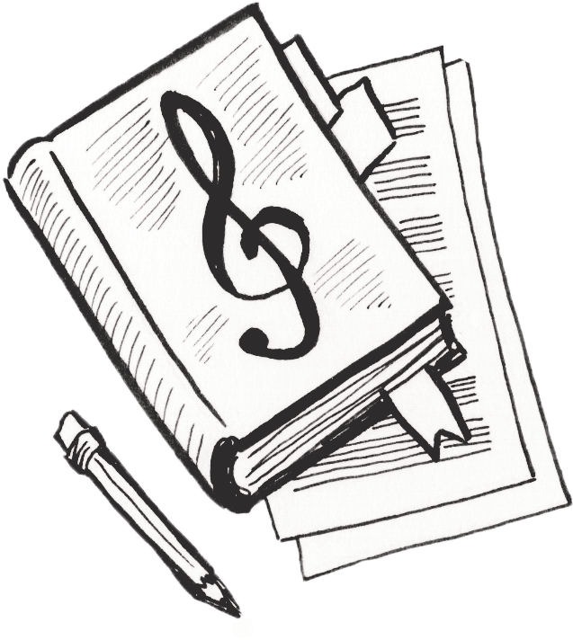 Class Drawing Music - Music Clipart (704x728), Png Download