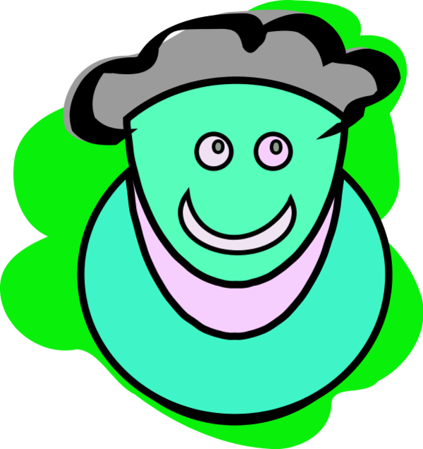 Brainy Man - Clip Art - Png Download (600x636), Png Download
