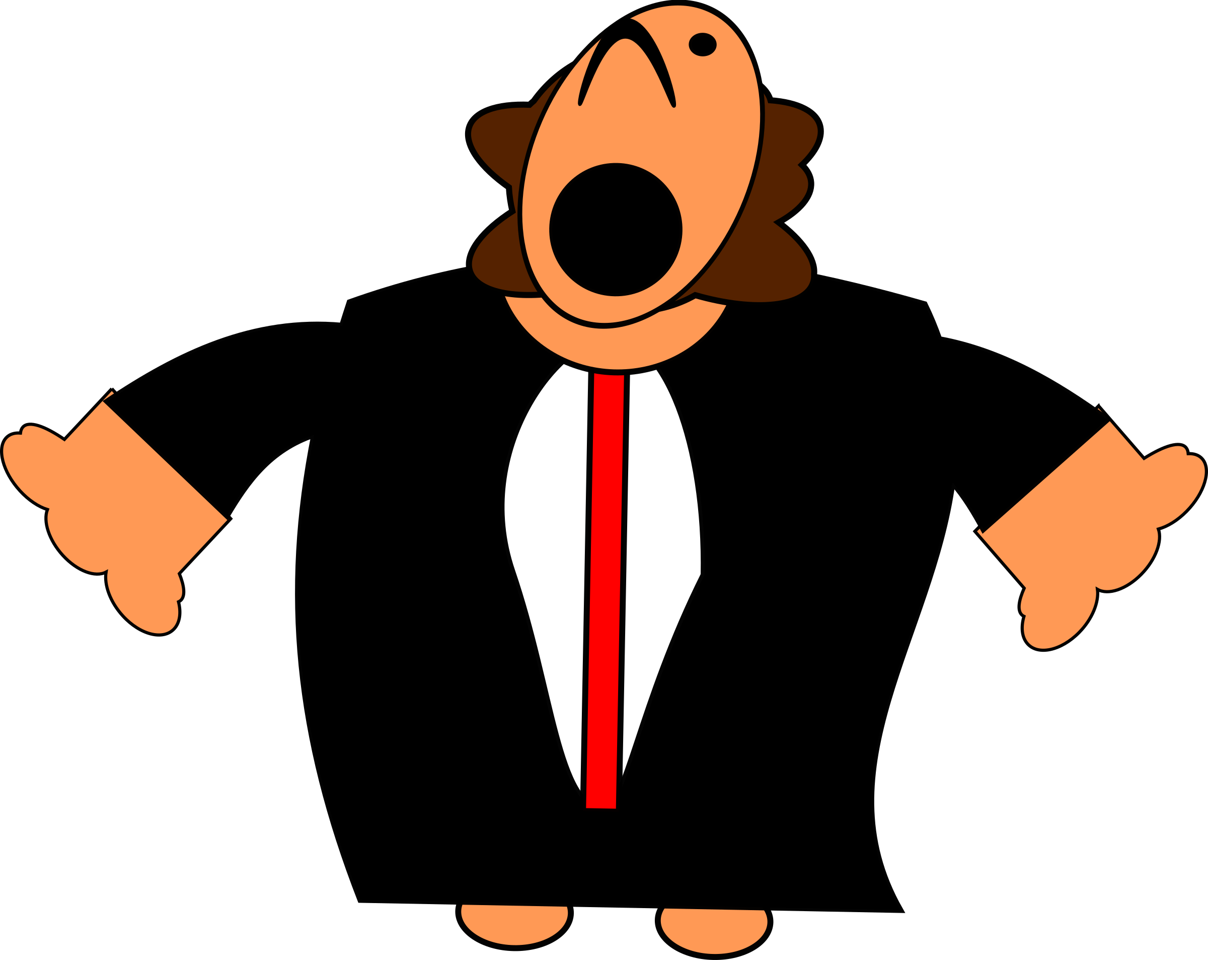 Big Image - Opera Singer Clipart - Png Download (2400x1906), Png Download