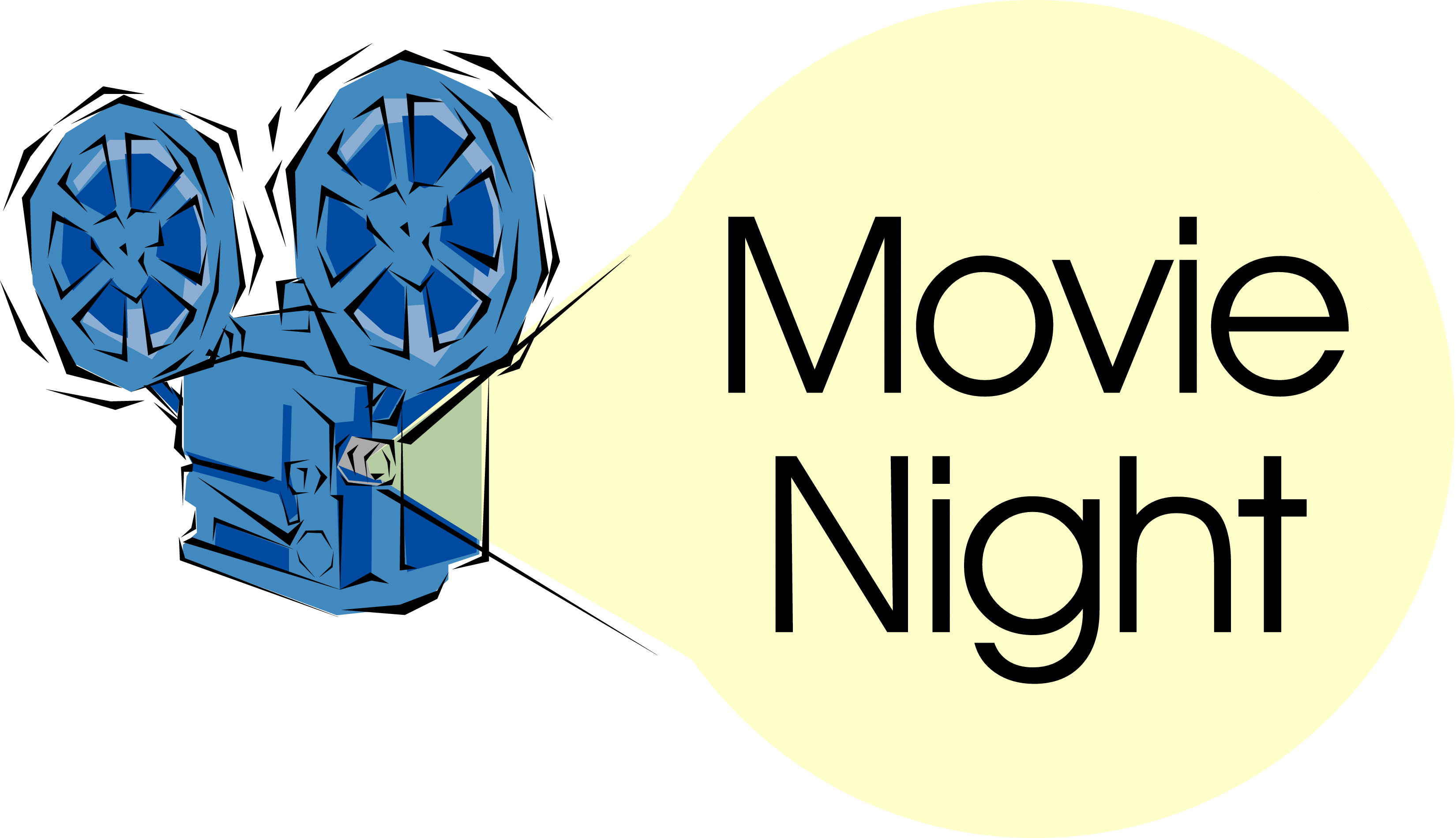 Movie - Movie Projector Clip Art - Png Download (3300x1900), Png Download