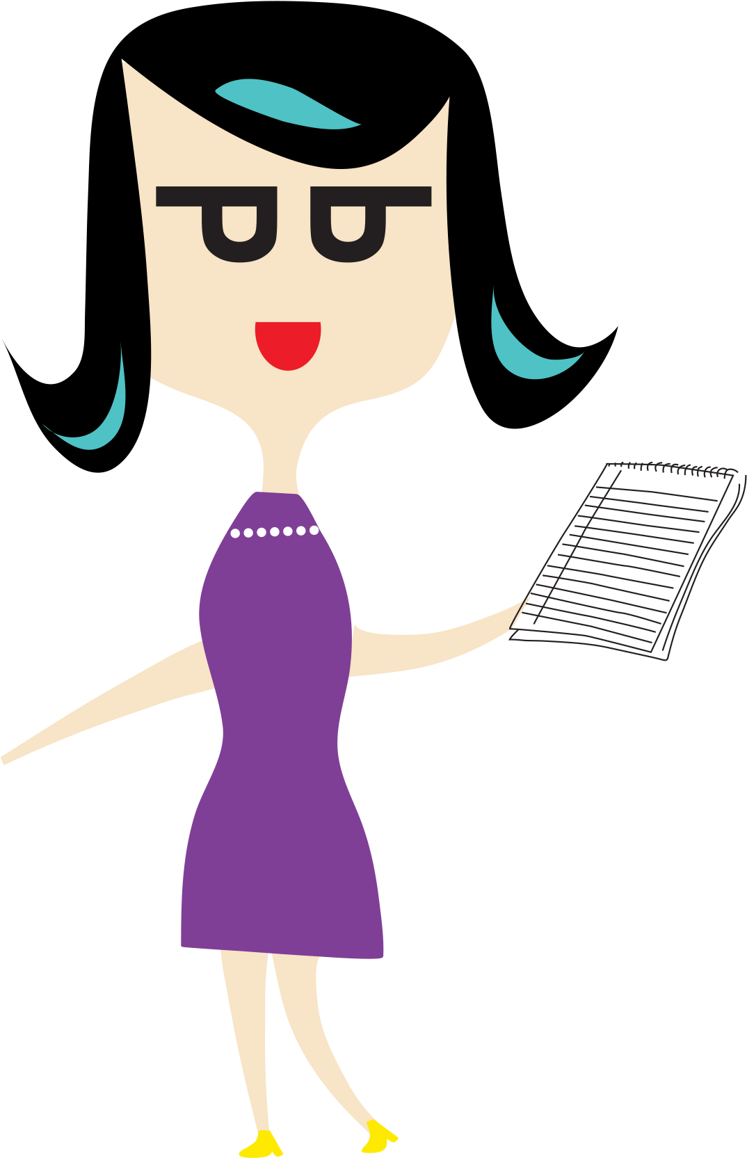 Singing Clipart Audition - Cartoon - Png Download (1086x1688), Png Download