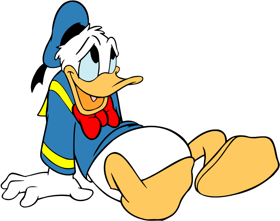 Donald - Donald Duck Png Clipart (1024x858), Png Download