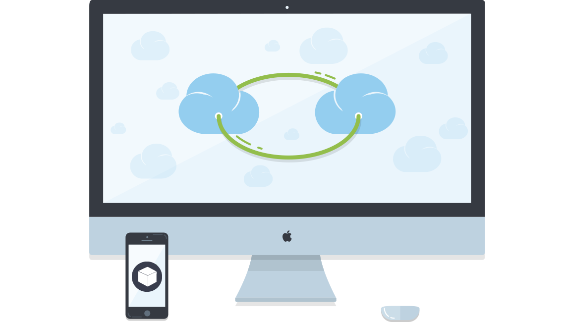 Cloud Accounting Technology - Illustration Clipart (1138x650), Png Download