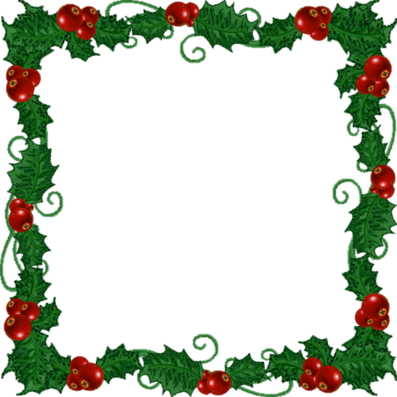Christmas Frames, Scrap, Clipart, Quilt Border, Vintage - Christmas Day - Png Download (576x576), Png Download