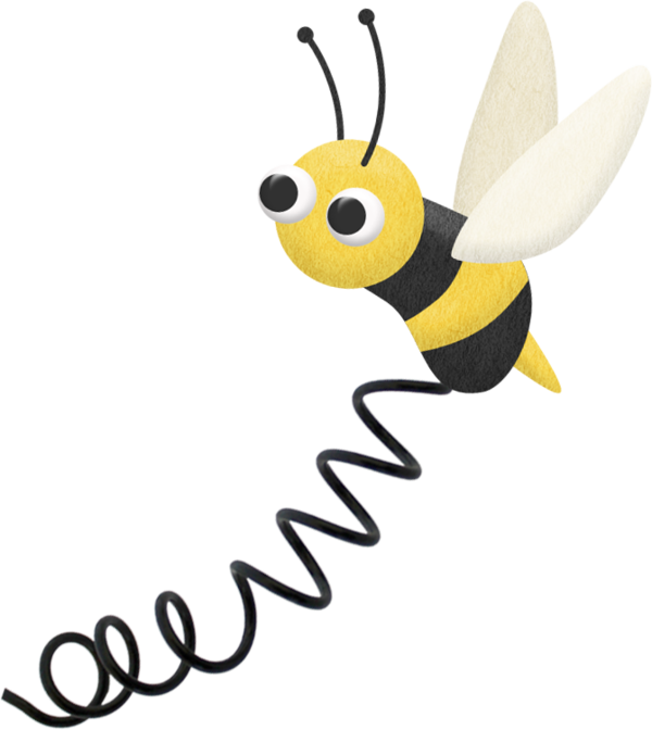 Ch - B *✿* - Bee Clipart (600x672), Png Download