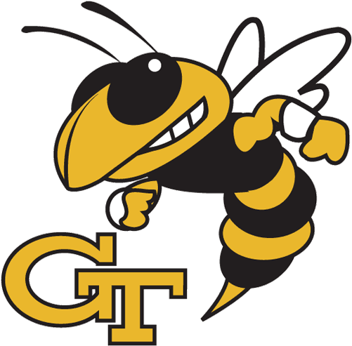 Graphic Free Download Yellow Jackets Mercer - Ga Tech Yellow Jacket Clipart (900x504), Png Download