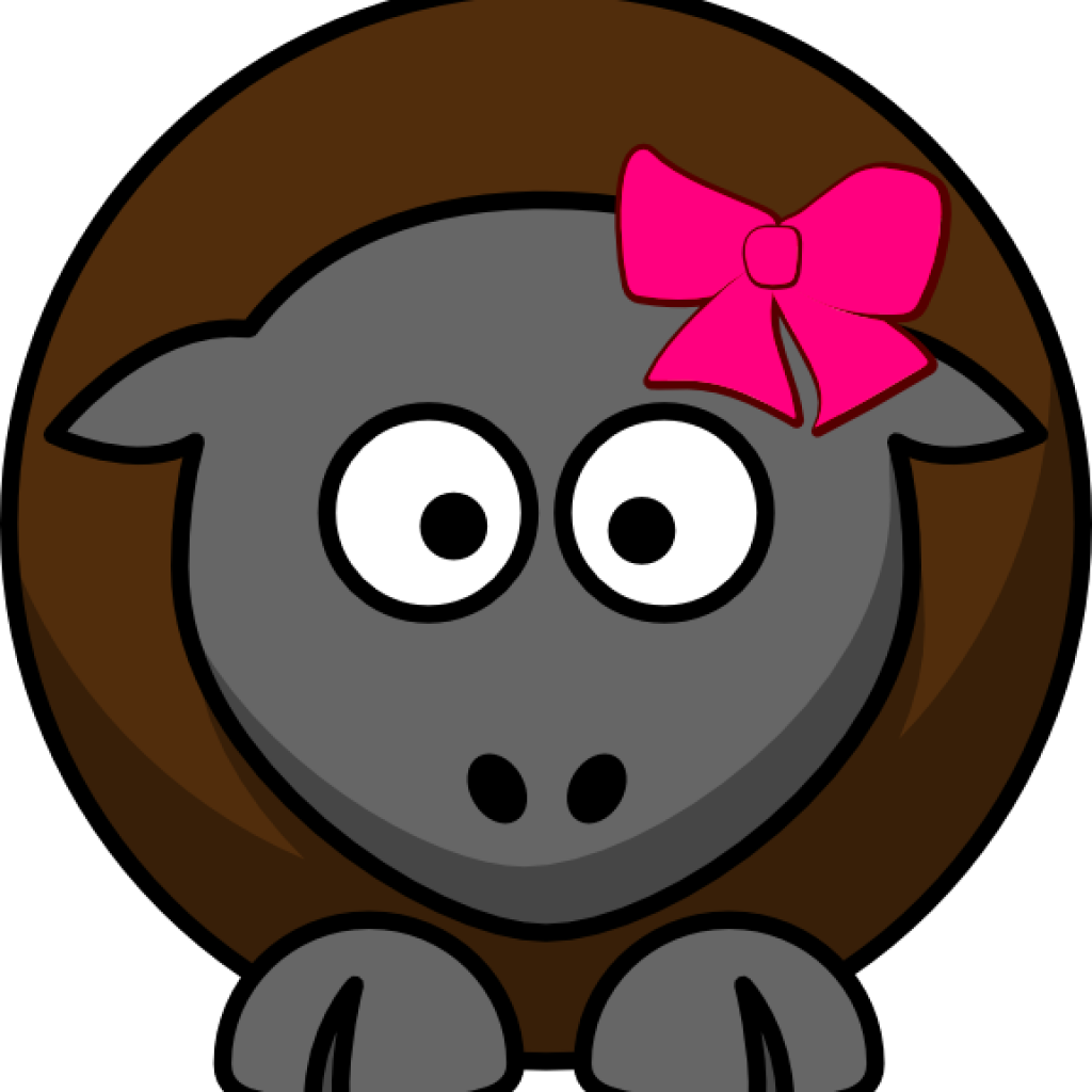 Cartoon Sheep Clipart Sheep Cartoon Clip Art At Clker - College Football - Png Download (1024x1024), Png Download