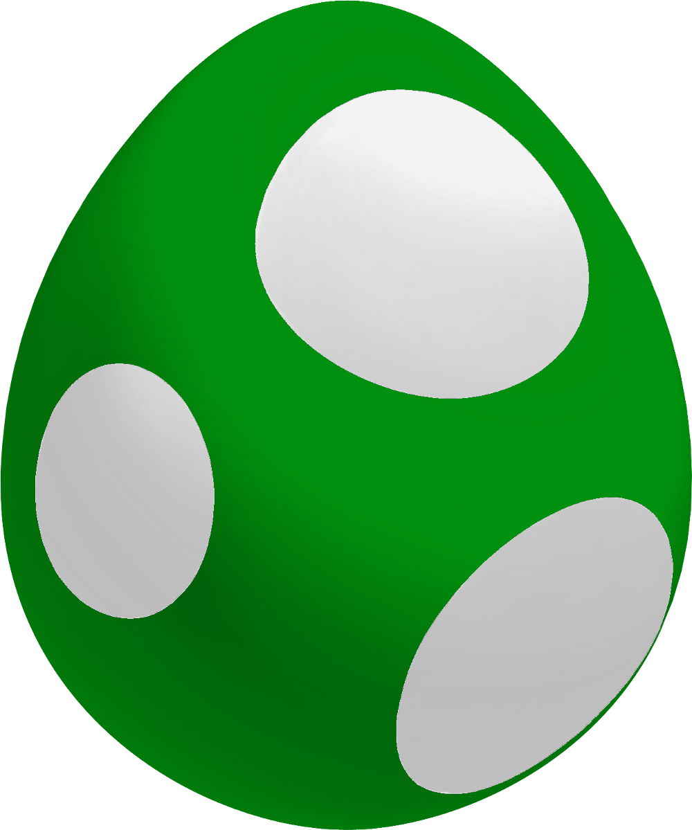 Baby Yoshi Egg - Dinosaur Egg Transparent Background Clipart (1000x1199), Png Download
