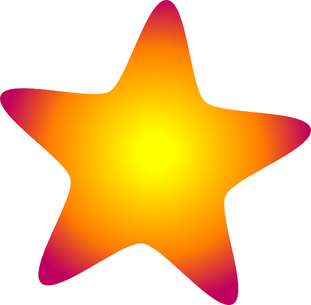 Glow Clipart Star Shape - Clip Art Of Star - Png Download (600x589), Png Download