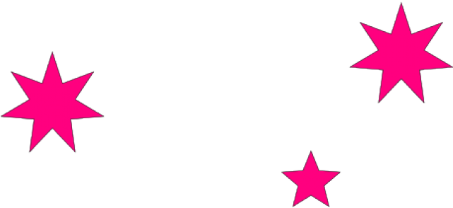 Stars Clipart Pink - Australian Southern Cross Stars Icon - Png Download (640x480), Png Download