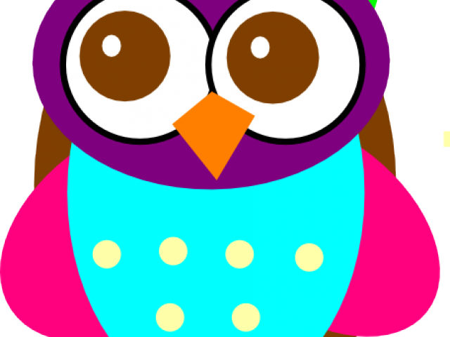 Stars Clipart Owl - Сова Шаблон - Png Download (640x480), Png Download