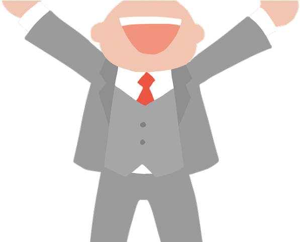 Customer Clipart Happy Employee - Clip Art - Png Download (640x480), Png Download