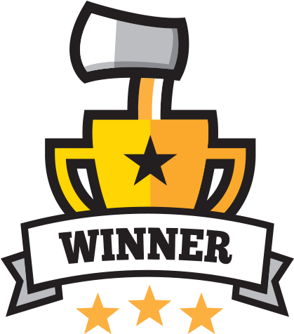 Icon-winner - Lumberjaxes Axe Throwing Phoenix | Tempe | Scottsdale Clipart (762x615), Png Download