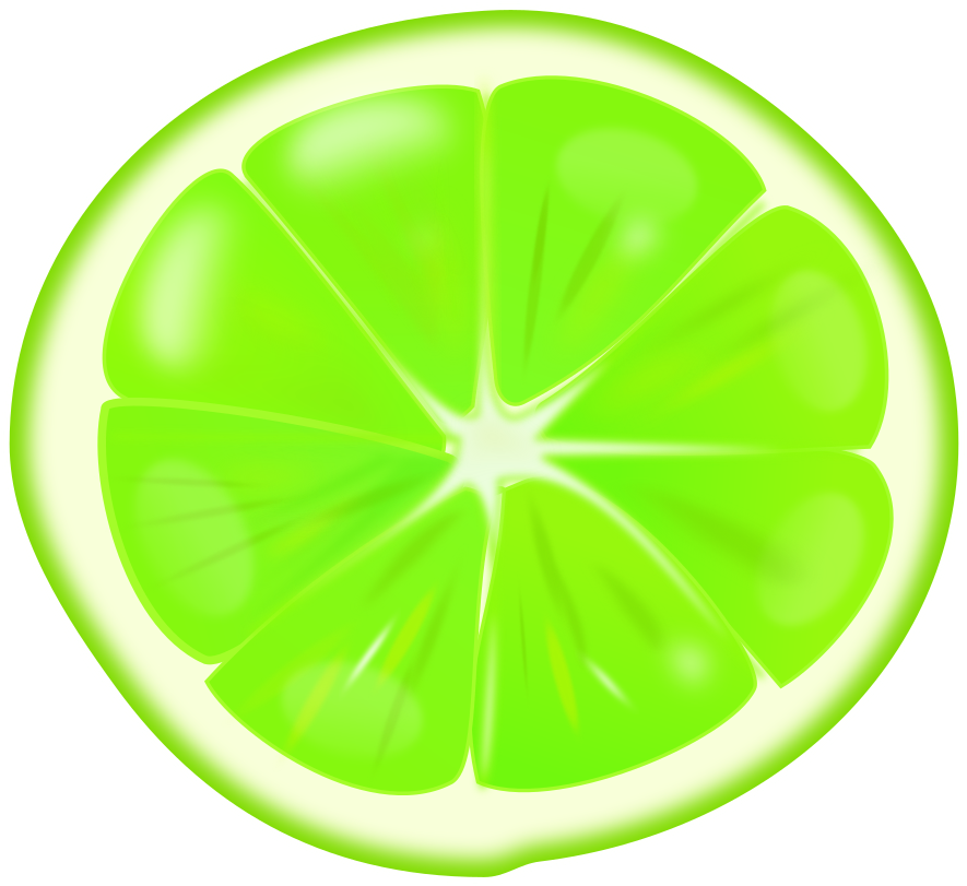 Lemon-lime Drink Orange Juice Key Lime Pie - Clip Art Lime - Png Download (819x750), Png Download
