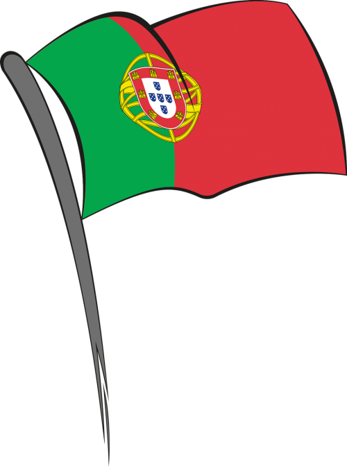 Red,europe,blow,europe Winner, - Portugal Flag Clip Art - Png Download (500x673), Png Download