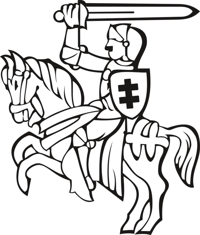 Knight Coloring Book Equestrian Warrior Cartoon - Line Art Clipart (637x750), Png Download