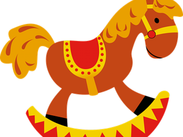 Drawn Toy Horse Clip Art - Toy Horse Clip Art - Png Download (640x480), Png Download