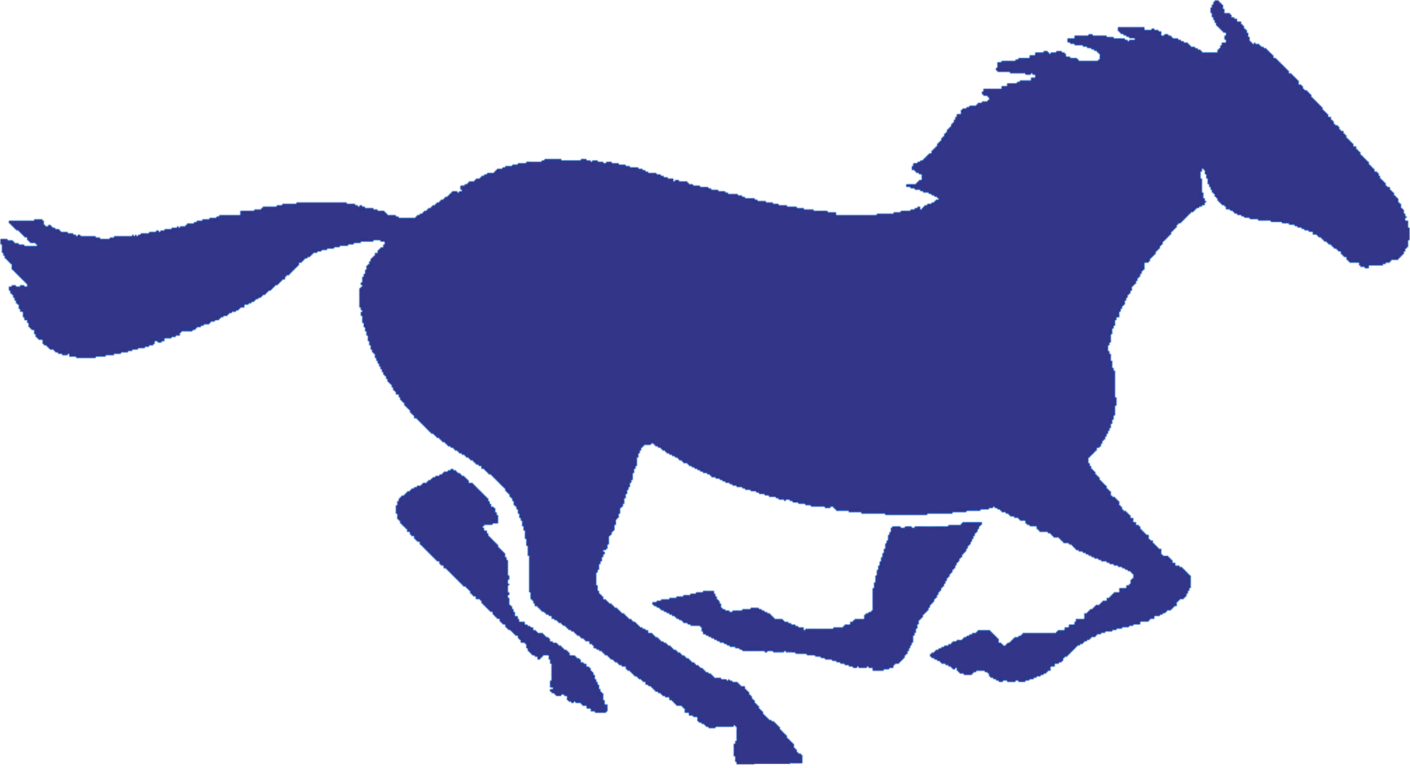 The Ridgeview Mustangs Scorestream - I D Rather Be Riding Clipart (2000x1089), Png Download