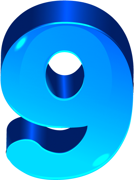 Яндекс - Фотки - Пнг Цифра 9 Clipart (600x800), Png Download