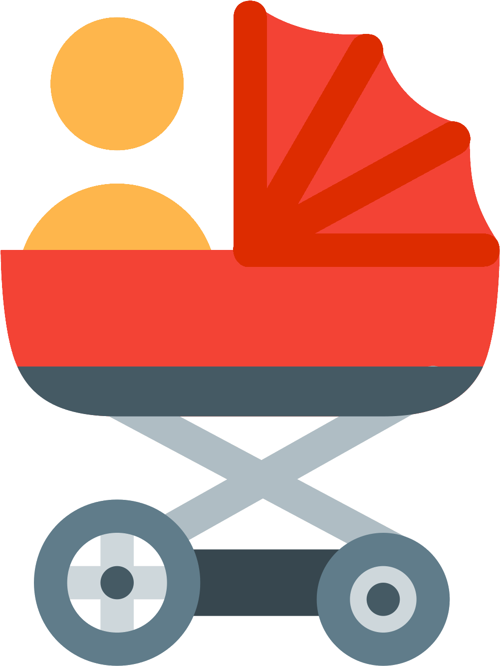 Pram Icon - Dojo Cuts Featuring Roxie Ray Clipart (1600x1600), Png Download