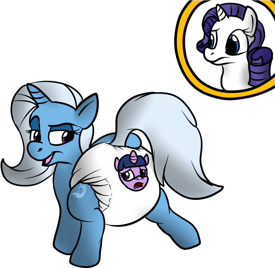 Pidgopidgey, Diaper, Diaper Fetish, Diaper Tf, Female, - My Little Pony Diaper Fetish Clipart (952x954), Png Download