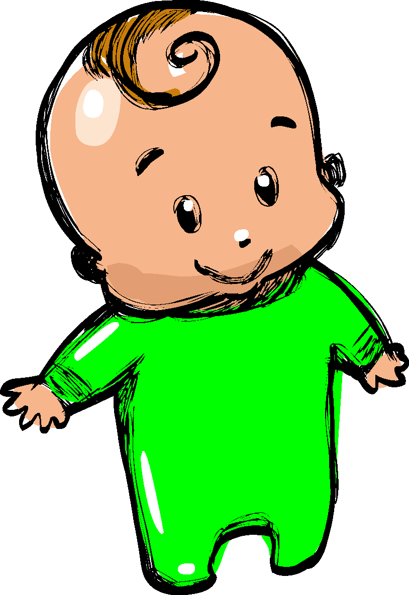 Puma Clipart Cartoon Baby - Cartoon - Png Download (814x1186), Png Download