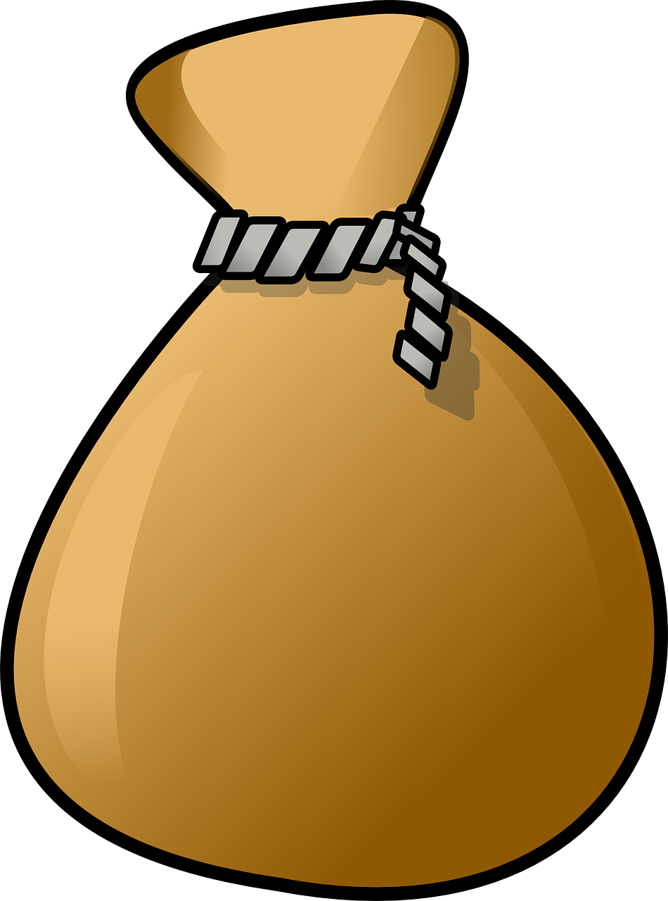Sellout 20clipart - Cartoon Sack - Png Download (534x720), Png Download