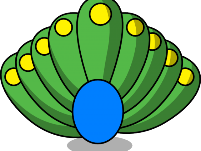 Peacock Tail Clipart - Png Download (640x480), Png Download