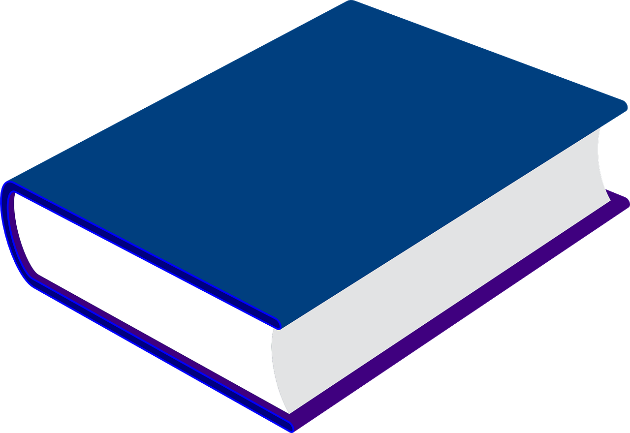 Sell Your Textbooks Ones Regular Book Blue Clipart