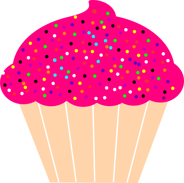Icing And Sprinkles Clipart - Png Download (594x599), Png Download