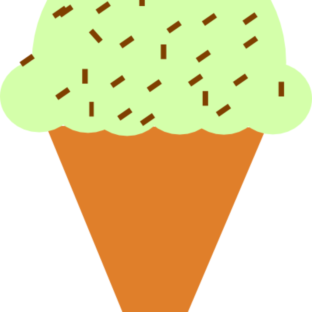 Ice Cream Cone Clip Art Ice Cream Cone With Sprinkles - Png Download (1024x1024), Png Download
