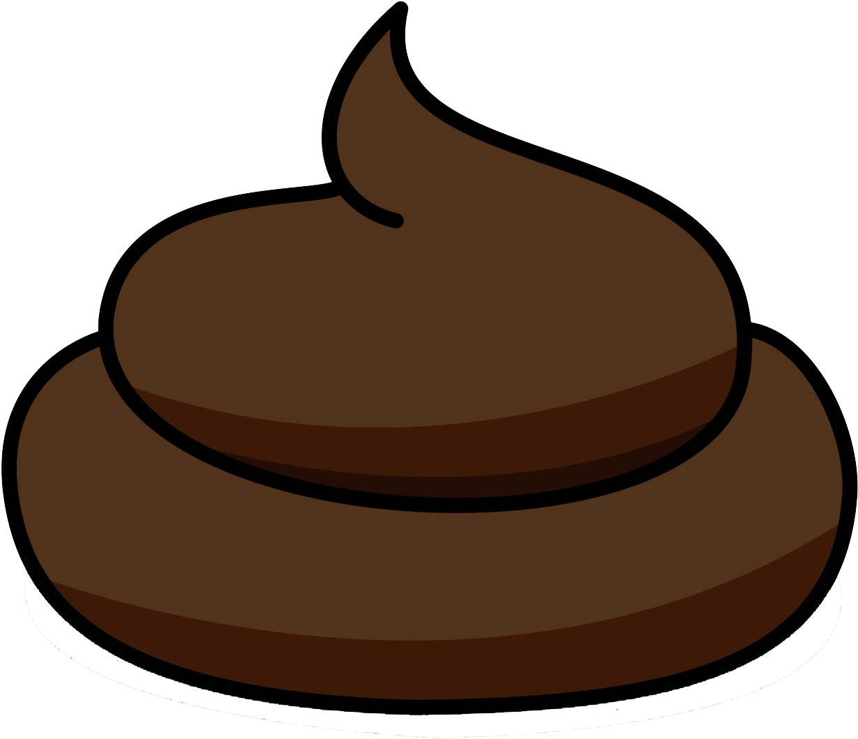 You Said Do Do - Cow Poop Clipart No Background - Png Download (1280x1094), Png Download