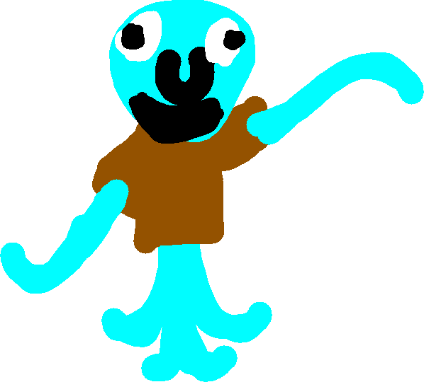 Squidward - Dance Clipart (598x540), Png Download