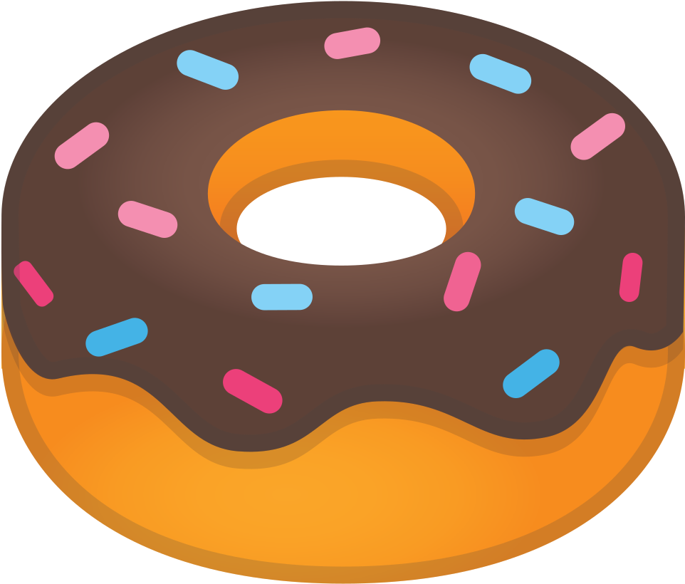 Doughnut Icon Noto Food Drink Iconset Google Ⓒ - Donut Emoji Clipart (1024x1024), Png Download