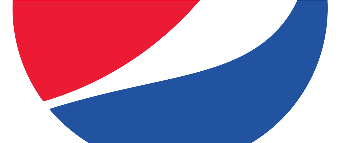 1200px-pepsi Logo Clipart (1200x500), Png Download