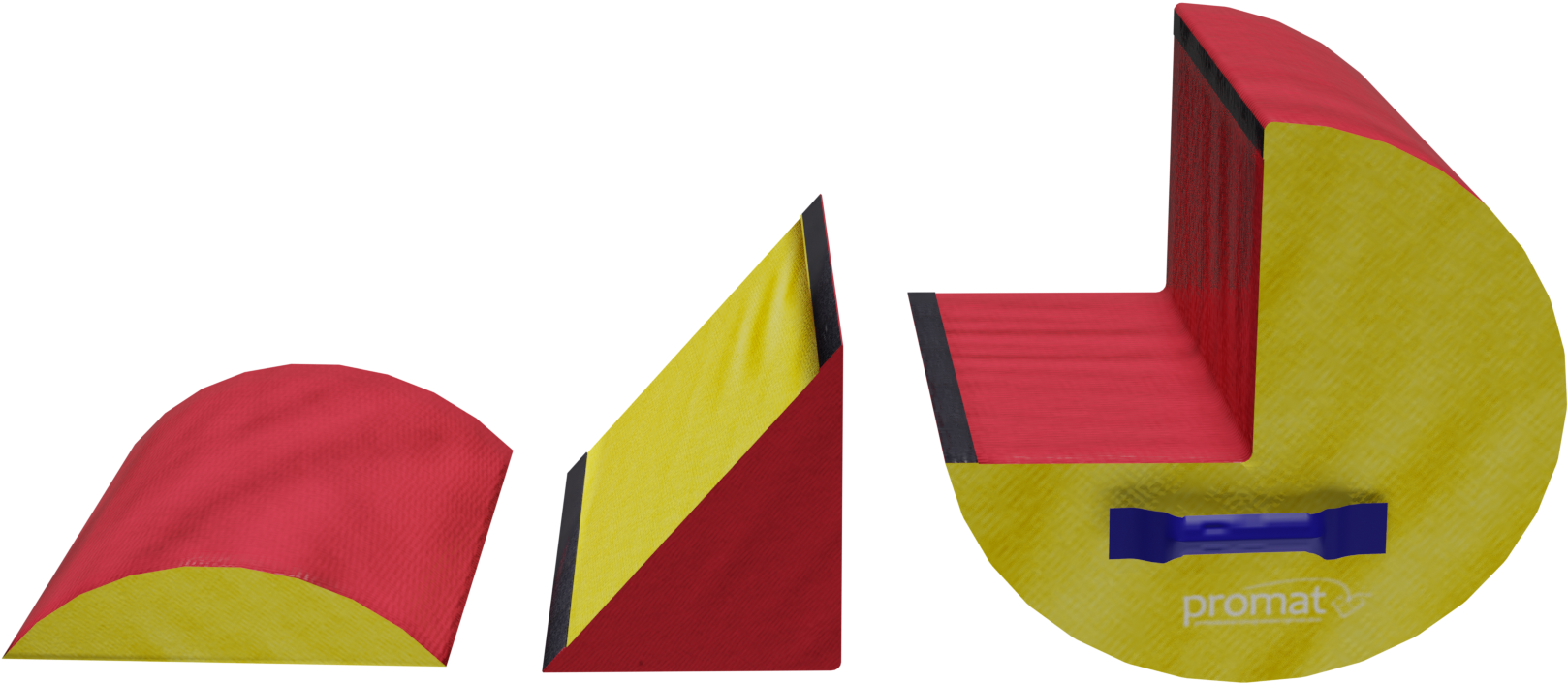 Promat Roller Blocks - Graphic Design Clipart (2560x2560), Png Download