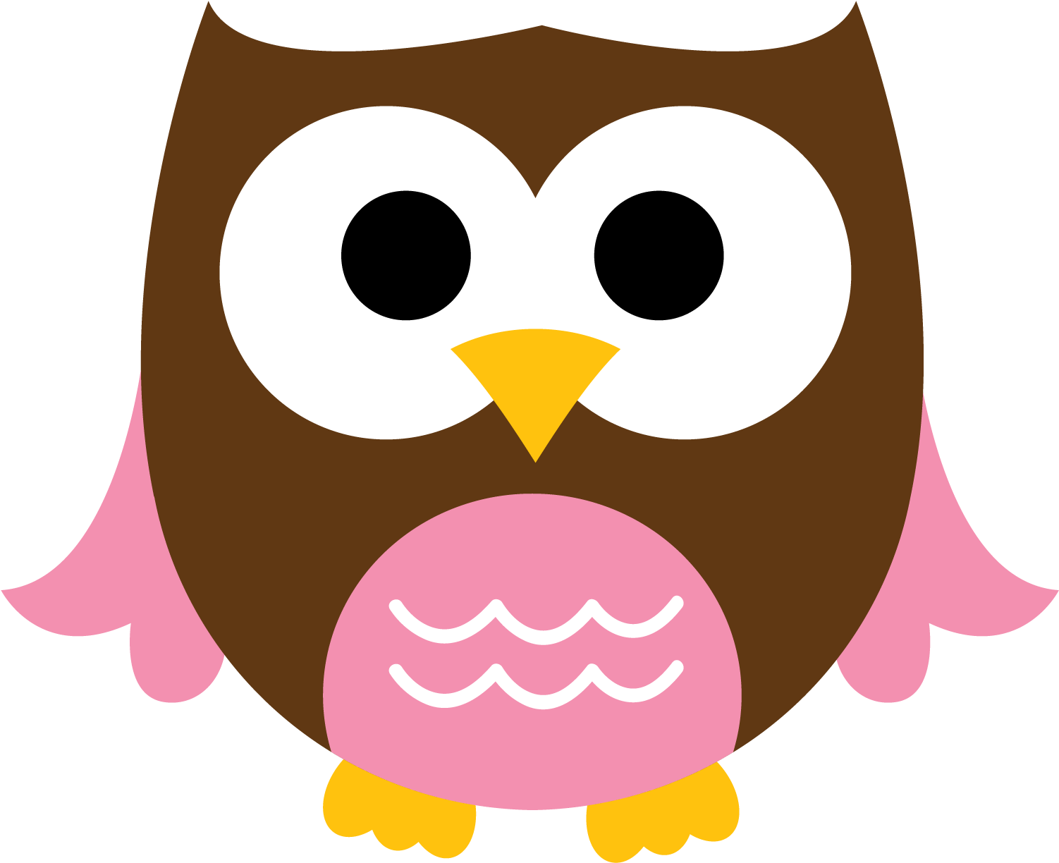 Corujas 2 - Minus - Baby Owls Brown Green Edible Cake Topper Decoration Clipart (900x741), Png Download