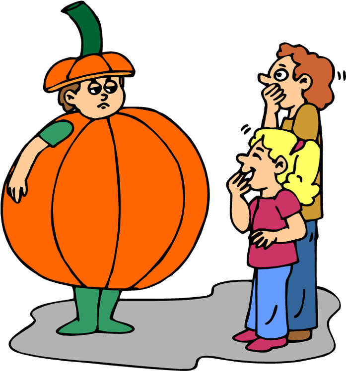 Download File - Funny Halloween Costume Clipart - Png Download (716x750), Png Download